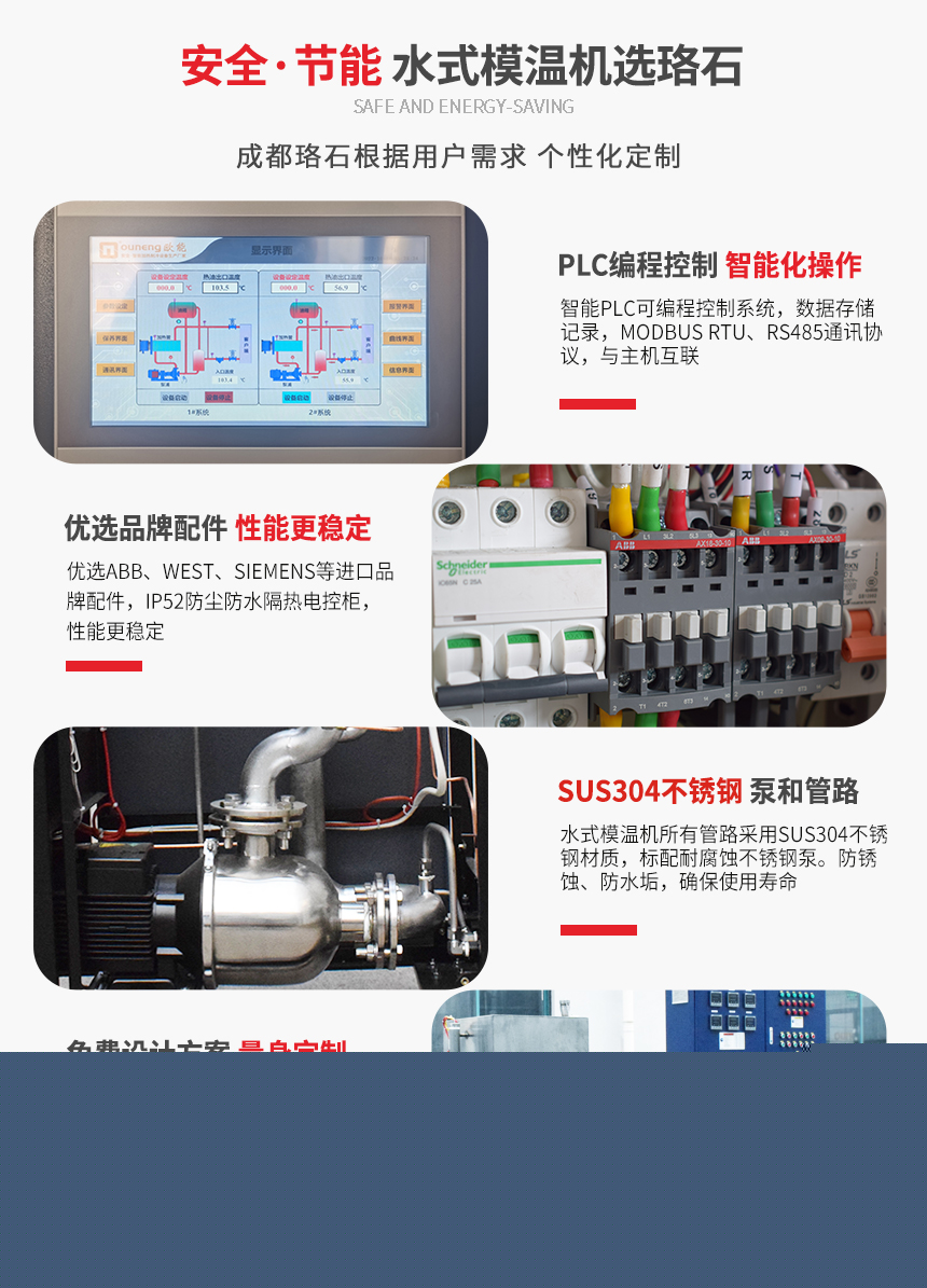 水式模溫機產(chǎn)品特點(diǎn)